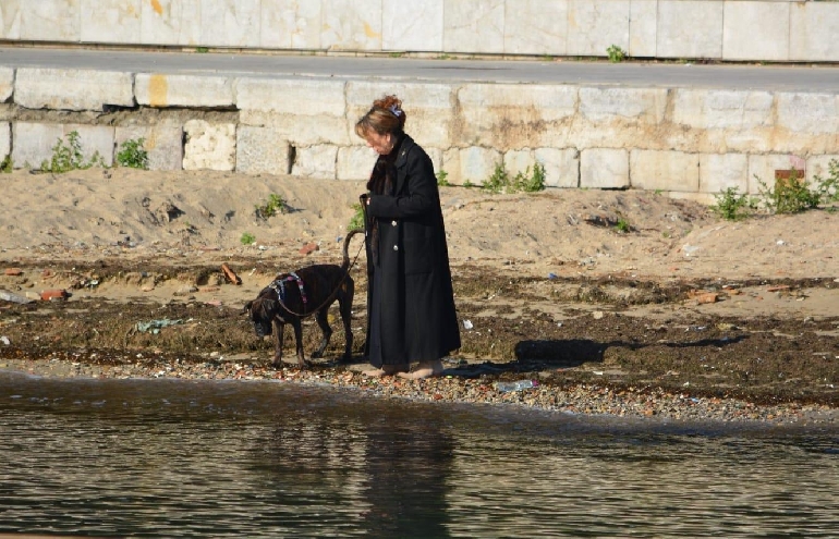 Famiglie che passeggiano
