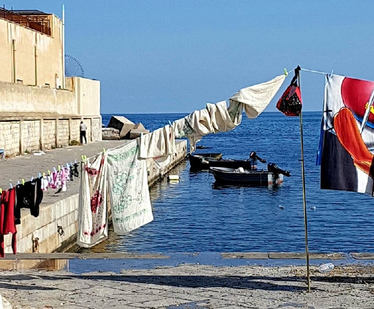 I rom, il mare e l'inverno a romagnolo